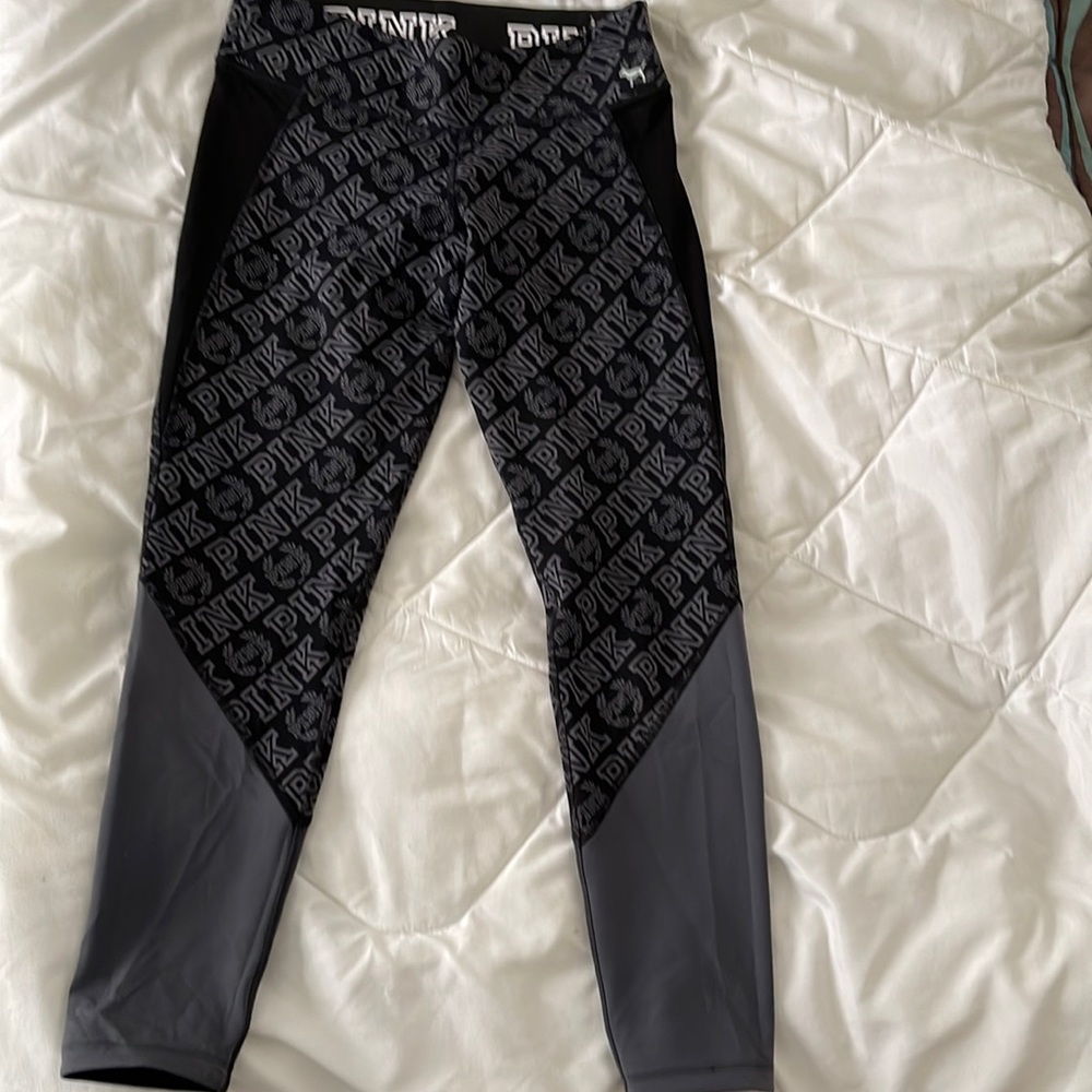 Pink workout pants